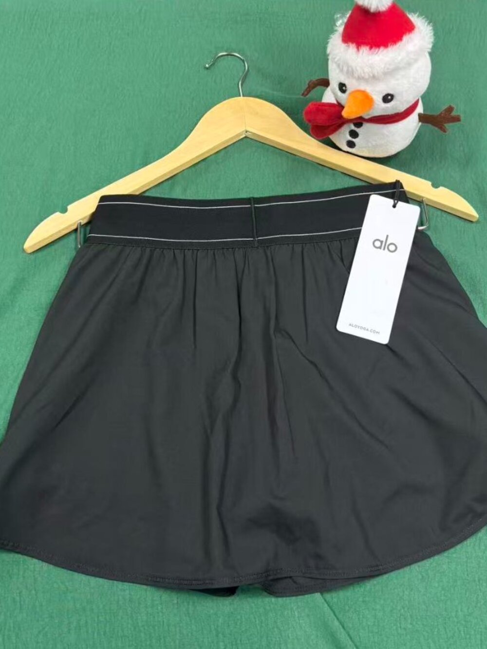 💎ALO Yoga High Waist Match Point Skirt Classic Black Tennis Style - Picture 5 of 6